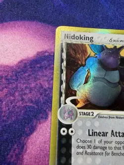 Nidoking (Delta Species) Holo Dragon Frontiers 6/101 Pokemon - Image 2