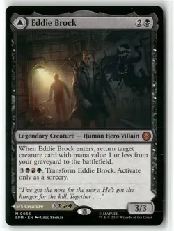 2025 MTG Marvel's Spider-Man Eddie Brock // Venom, Lethal Protector - Image 1