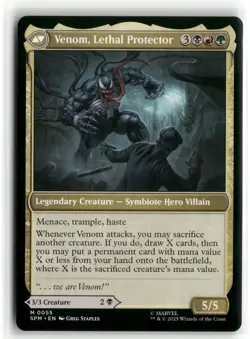 2025 MTG Marvel's Spider-Man Eddie Brock // Venom, Lethal Protector - Image 2