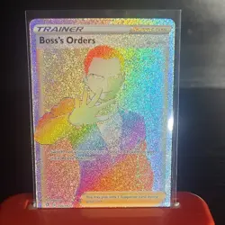 The Pokemon Company Boss's Orders 200/192 Rebel Clash Secret Rare Holo ENG - Image 1