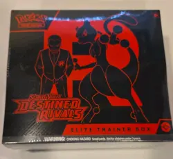 Pokemon TCG Destined Rivals Elite Trainer Box SEALED ETB SV10 - Image 1