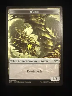 MTG: Double Masters: Wurm Token (029): NM - Image 1