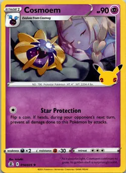 Cosmoem Holo Rare Celebrations 014/025 NM - Image 1