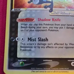 Pokemon TCG Greninja Star SWSH144 Sword & Shield Promo Holo 130 HP English 2021 - Image 5