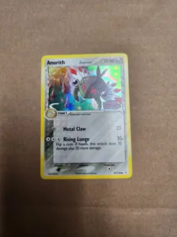 Anorith 58/110 EX Holon Phantoms Stamped Reverse Holo Pokemon Card - Image 1