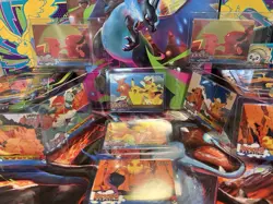 1997 Pokemon Topps Blue Label 1st Release Pikachu Charizard 11-Card Lot w/ Holos - Image 1