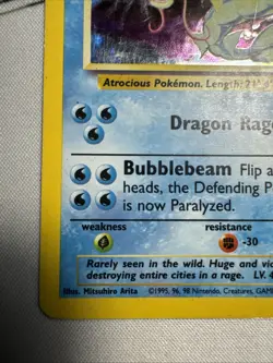 Gyarados - Base Set Unlimited 6/102 - Pokemon TCG (Vintage WoTC) - HP/DMG - Image 5