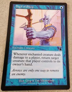 Sigil of Sleep - #46 Regular - Urza's Destiny - Mtg - Image 1