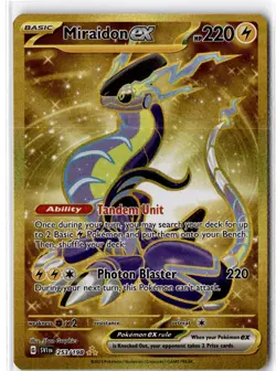 Miraidon ex - 253/198 - Hyper Rare - Pokemon Scarlet & Violet - Image 1