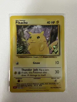 Pikachu Holo 008/034 English Pokemon Trading Card Game Classic 2023 - Image 1