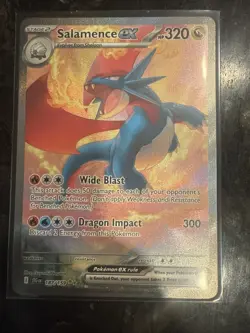 Pokemon TCG Salamence EX Journey Together Special Illustration Rare - Image 1