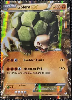 Golem EX 46/83 Generations Holo - Pokemon Card - Image 1