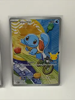 Pokemon First Partner Illustration Bulbasaur Squirtle Charmander Gen 1 Promo NM - Image 4