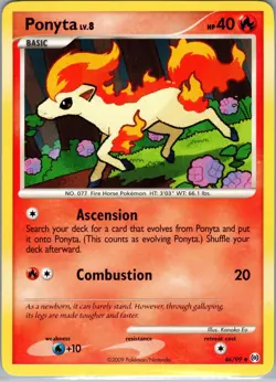 Ponyta 46/99 Uncommon Arceus Pokemon Near Mint - Image 1