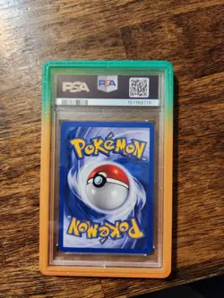 Pokemon 2000 Base Set 2 Charizard Holo Card #4/130 PSA 8 - Image 2
