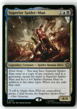 2025 MTG Marvel's Spider-Man Superior Spider-Man Expansion/Rare #155 - Image 1