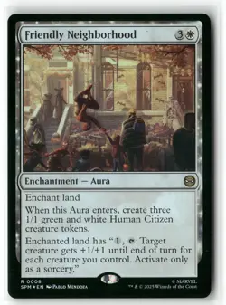 2025 MTG Marvel's Spider-Man Friendly Neighborhood FOIL Expansion/Rare #8 - Image 1