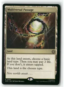 2025 MTG Marvel's Spider-Man Multiversal Passage Expansion/Rare #180 - Image 1