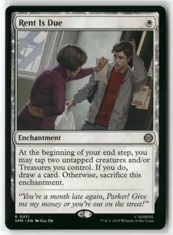 2025 MTG Marvel's Spider-Man Rent Is Due Expansion/Rare #11 - Image 1