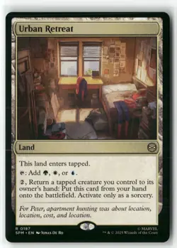 2025 MTG Marvel's Spider-Man Urban Retreat Expansion/Rare #187 - Image 1