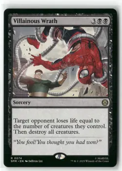 2025 MTG Marvel's Spider-Man Villainous Wrath Expansion/Rare #74 - Image 1