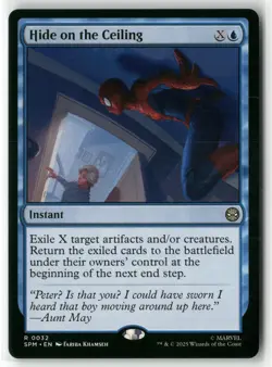 2025 MTG Marvel's Spider-Man Hide on the Ceiling Expansion/Rare #32 - Image 1