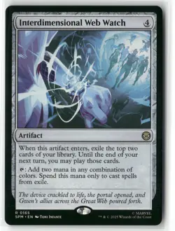 2025 MTG Marvel's Spider-Man Interdimensional Web Watch Expansion/Rare #165 - Image 1