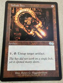 Voltaic Key - #314 Regular - Urza's Saga - Mtg - Image 1