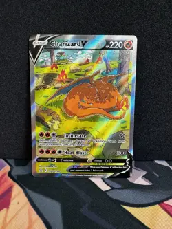 Pokemon 5 Card Lot Charizard V, V Star, TG03, Pikachu Birthday, Pikachu GG30 - Image 3