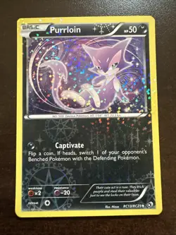 Purrloin RC13/RC25 VLP Pokemon TCG Legendary Treasures Radiant Collection - Image 1