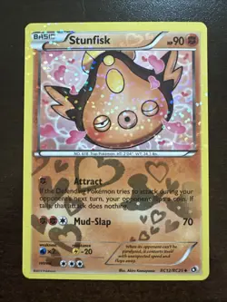 Stunfisk RC12/RC25 MP Pokemon TCG Legendary Treasures Radiant Collection - Image 1