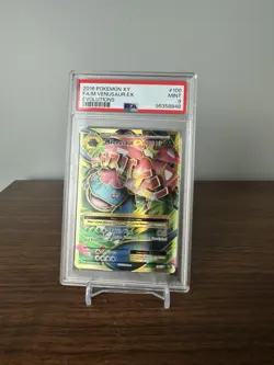 M Venusaur EX 100/108 PSA 9 2016 Pokemon XY Evolutions - Image 1