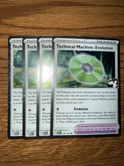 Pokemon TCG Holo Play Prize Pack Technical Machine Evolution Playset - Image 1