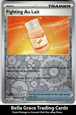 Fighting Au Lait #181/193 SV02: Paldea Evolved Pokemon Uncommon Reverse Holo - Image 1
