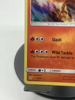 Pokemon TCG Charizard 5/18 Detective Pikachu Holo Rare NM - Image 4