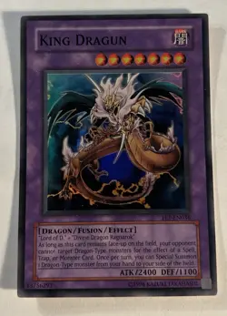 King Dragun FET-EN036 Flaming Eternity Unlimited LP Yugioh - Image 1