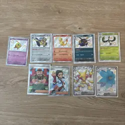 Pokemon Paldean Fates + Others Card Lot of 9 Shiny Rare Double NM Charmander - Image 1
