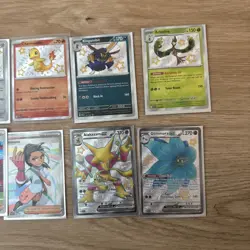 Pokemon Paldean Fates + Others Card Lot of 9 Shiny Rare Double NM Charmander - Image 3