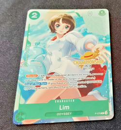 One Piece En Card Game Carte Holo Lim P-079 Promo Championship English NM - Image 1
