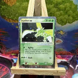Pokemon Card TCG 2003 Scyther EX 102/109 Ultra Rare Full Holo Ruby & Sapphire - Image 1