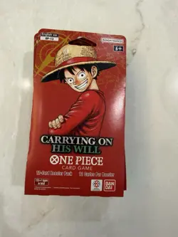 One Piece Carrying On His Will Sleeved Booster Pack 8 CARD LOT - Image 3