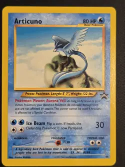 Pokemon TCG Articuno WOTC Black Star Promo card #48 - NM - Image 1
