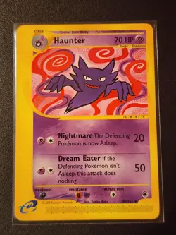NM Pokemon TCG Haunter Expedition Card 80/165 Regular Non Holo Uncommon - Image 1