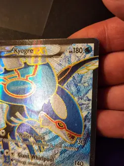 Kyogre EX 148/160 FULL ART Pokemon Card XY Primal Clash Holo Rare - Image 4
