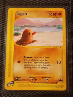 Pokemon Card - Diglett Skyridge 50/144 Common NM - Image 1