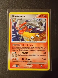 Blaziken - 3/127 - Holo Rare Platinum Base DP Set - NM Pokemon Card - Image 1