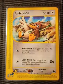 Farfetch'd 55/144 Skyridge non-holo E-Series / E-Reader Pokemon TCG card NM - Image 1