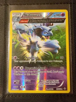 Nidoqueen 69/160 Reverse Holo XY - Primal Clash LP Pokemon Card - Image 1