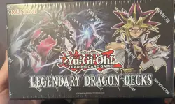 Yugioh Legendary DRAGON Decks Box Set Brand New Factory Sealed! - Image 1