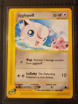 Pokemon Card Jigglypuff Skyridge Series 68/144 - Image 1